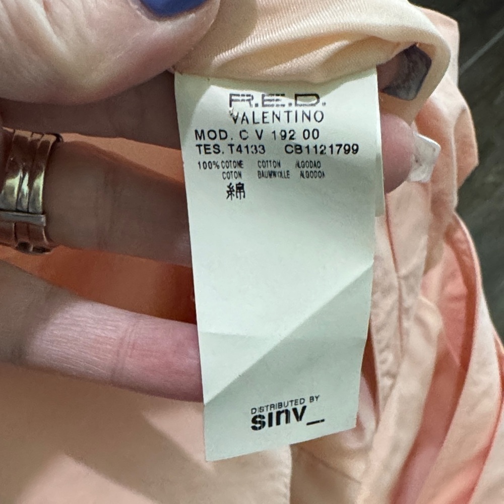 RED Valentino Blush Pink Mini Dress - Picture 9 of 10